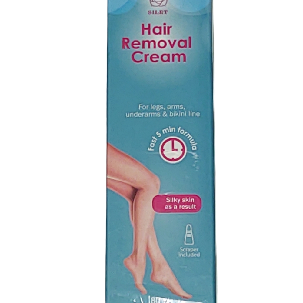 Silet Hair Removal Cream Legs Arms and Bikini line 5 minute formula Exp 07/2023